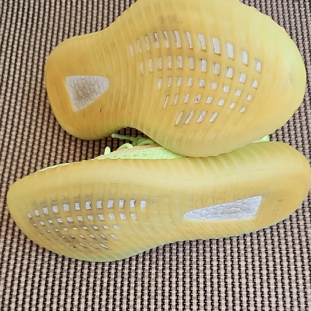 Yeezy Boost Vibrant Lime Kids Sneakers Male/Female US Size 1